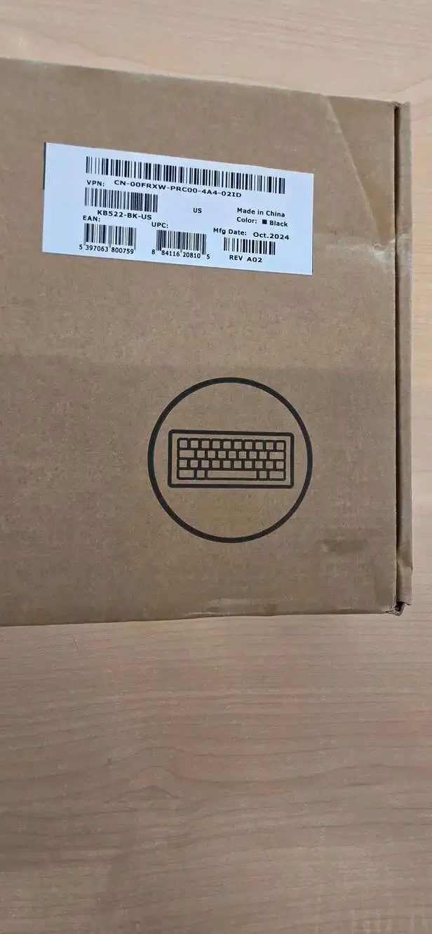 Dell KB522 Business Multimedia Wired Keyboard Black New in Box